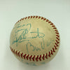 Rocky Marciano 1960 Tops In Sports Banquet Signed Baseball JSA COA