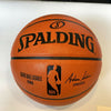 Extraordinary Bill Russell Signed Heavily Inscribed STAT Basketball JSA COA