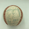 1996 New York Yankees World Series Champs Team Signed Baseball Derek Jeter JSA