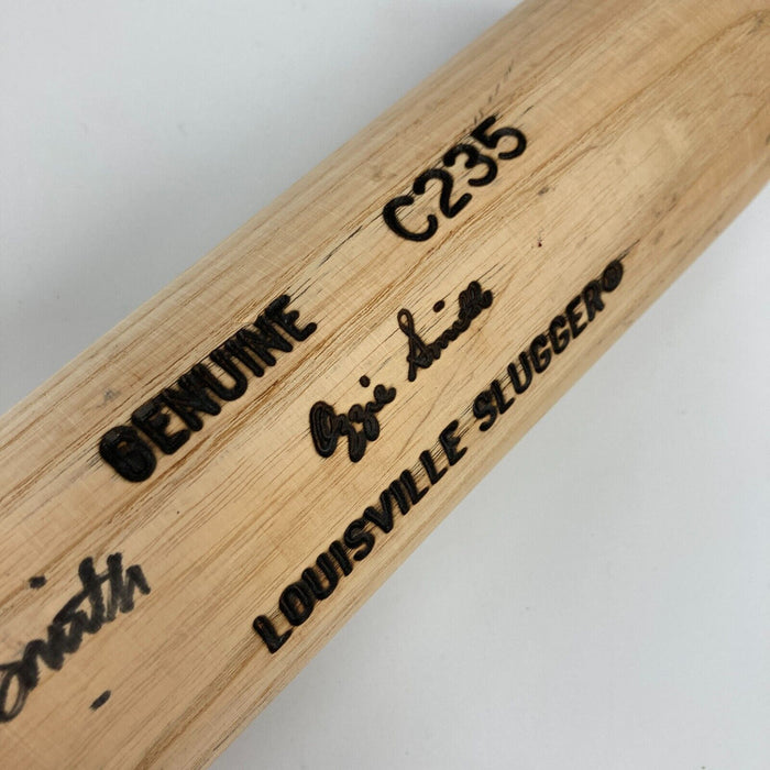 Ozzie Smith Signed 1990's Louisville Slugger Game Model Baseball Bat JSA COA