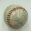 Hall Of Fame Multi Signed Baseball Red Ruffing Goose Goslin Rube Marquard JSA