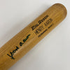 Hank Aaron Signed 1975- Game Used Baseball Bat PSA DNA & JSA COA
