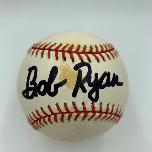 Bob Ryan Boston Globe Signed Baseball “Pardon The Interruption” ESPN JSA COA