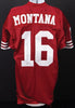 Joe Montana Signed Authentic Wilson San Francisco 49ers Game Jersey PSA DNA