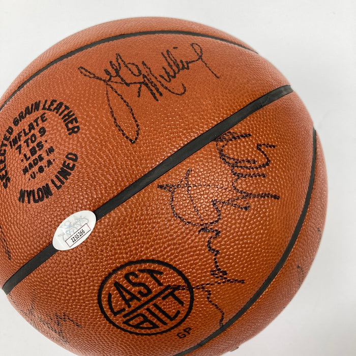1974-75 Golden State Warriors NBA Champs Team Signed Vintage Game Basketball JSA
