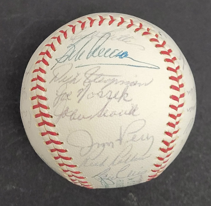 1965 Minnesota Twins American League Champs Team Signed Baseball JSA COA