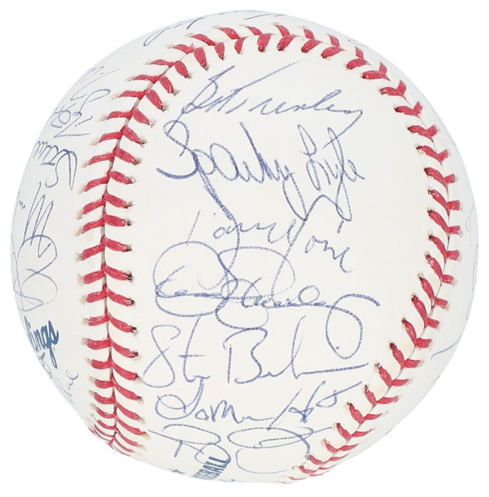 Cy Young Award Winners Signed Baseball 25 Sigs Sandy Koufax Roy Halladay JSA COA