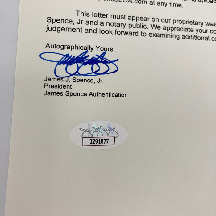 Hank Aaron Signed 1975- Game Used Baseball Bat PSA DNA & JSA COA