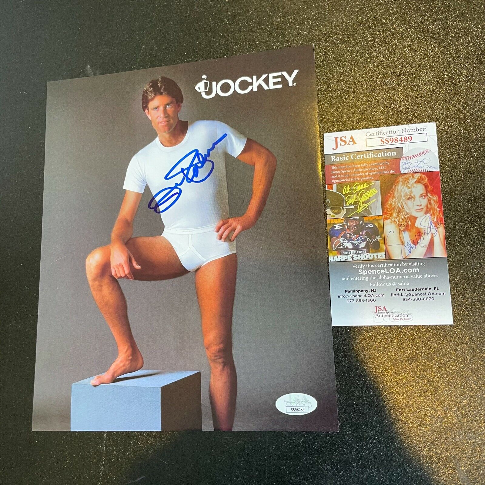 Jim Palmer Signed Autographed Jockey Underwear Photo With JSA COA —  Showpieces Sports