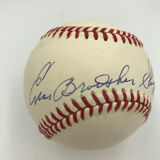 Enos Bradsher Slaughter Full Name Signed Autographed Baseball With JSA COA