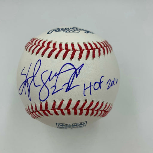 Sheryl Swoopes Hall Of Fame 2016 Signed Major League HOF Baseball JSA COA WNBA