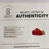 Muhammad Ali Signed Everlast Boxing Glove Beckett COA