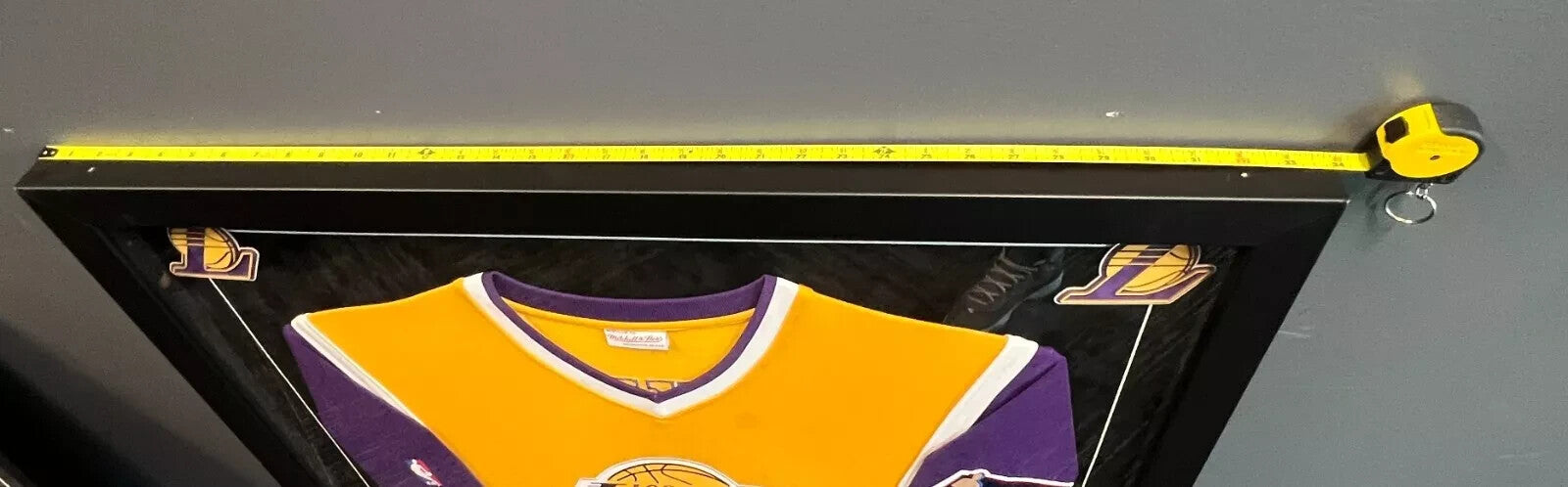 Kobe Bryant "1997 Dunk Champ" Signed Los Angeles Lakers Jersey Framed Panini COA