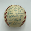 1957 St. Louis Cardinals Team Signed National League  Baseball JSA