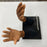 Willie Mays Original Hands Sculpture 1954 World Series "The Catch" With COA