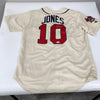 Chipper Jones Signed Majestic Atlanta Braves Jersey JSA COA