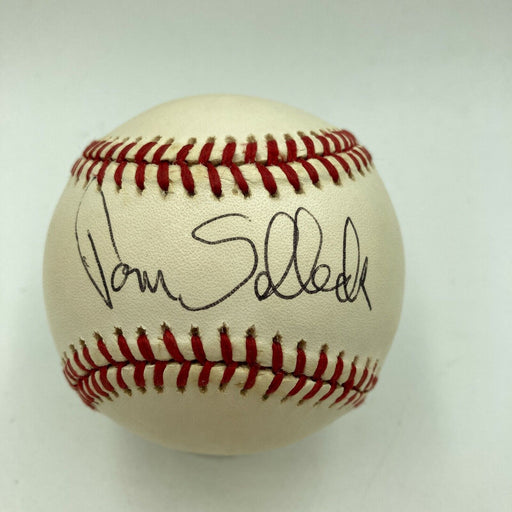 Nice Tom Selleck Signed American League Baseball Movie Star With JSA COA