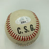 George Selkirk & Lefty Gomez Signed Official League Baseball JSA COA
