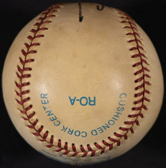 Michael Jordan 1980's Single Signed American League Baseball Beckett COA