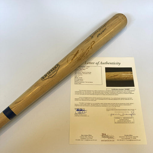 Willie Mays Signed Vintage Adirondack Baseball Bat With JSA COA