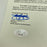 1986 New York Mets World Series Champs Team Signed Vintage NL Baseball JSA COA