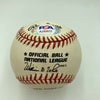 Richie Ashburn 1955 Batting Champ .338 Ave Signed Inscribed Baseball PSA DNA COA