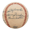 1944 St. Louis Cardinals World Series Champs Team Signed Baseball With JSA COA