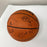 1998-99 San Antonio Spurs NBA Champs Team Signed Basketball Tim Duncan JSA COA