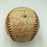 1951 Yankees World Series Champs Team Signed Baseball Mickey Mantle DImaggio JSA