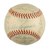 Beautiful 1954 New York Yankees Team Signed Baseball Mickey Mantle PSA DNA COA