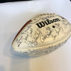 NFL Hall Of Fame Multi Signed Wilson Football 40+ Sigs With Tom Landry JSA COA