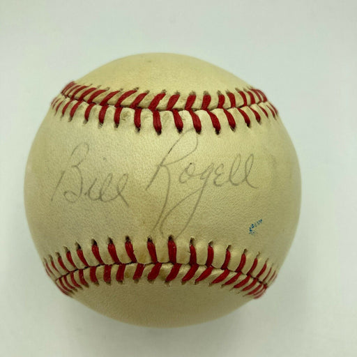 Bill Rogell Signed American League Macphail Baseball Detroit Tigers JSA COA