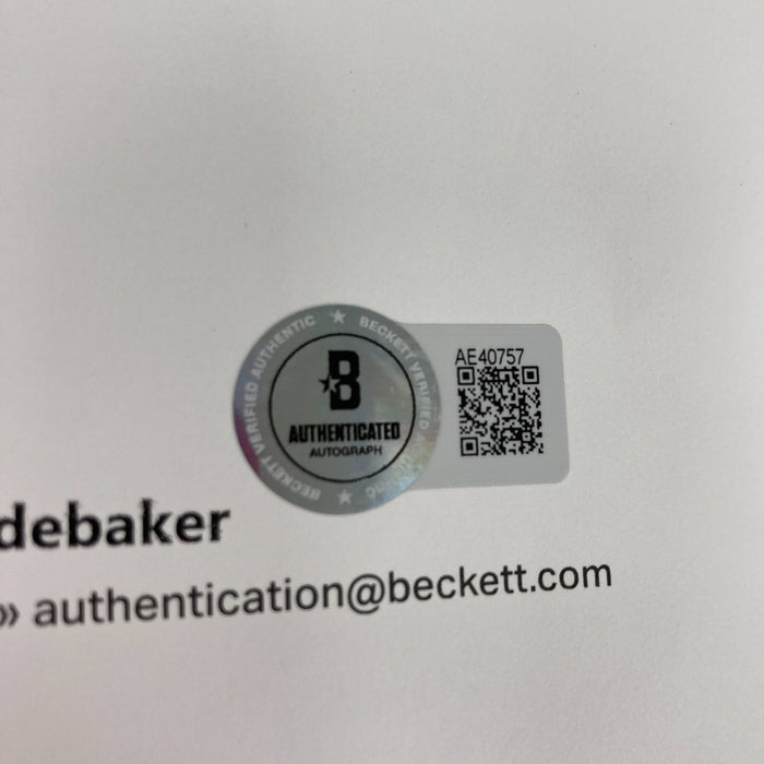 1960 Pittsburgh Pirates World Series Champs Team Signed Bat Beckett COA