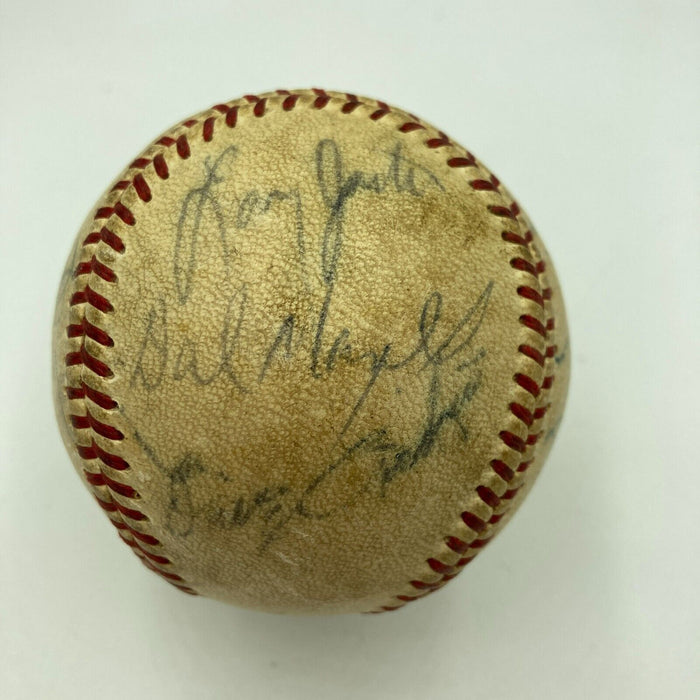 1967 St. Louis Cardinals World Series Champs Team Signed Baseball JSA COA