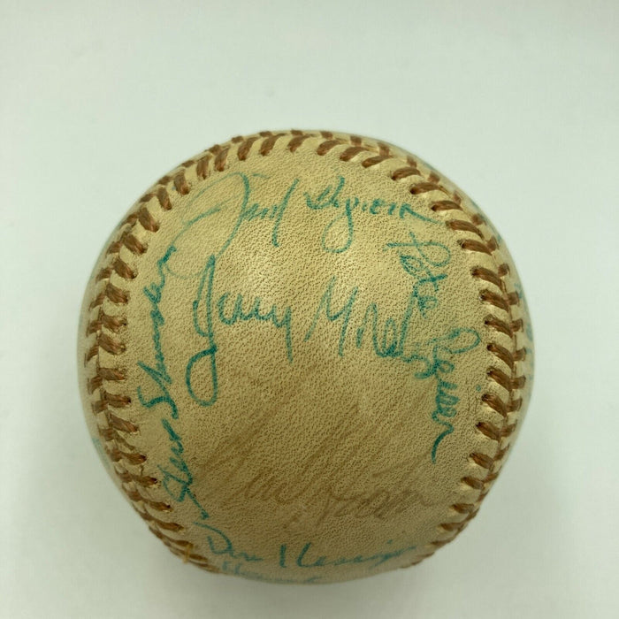 1974 Chicago Cubs Team Signed Autographed Official National League Baseball