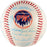 Vintage 1986 New York Mets World Series Champs Team Signed Baseball JSA COA