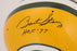 Bart Starr Hall Of Fame 1977 Signed Full Size Green Bay Packers Helmet JSA COA