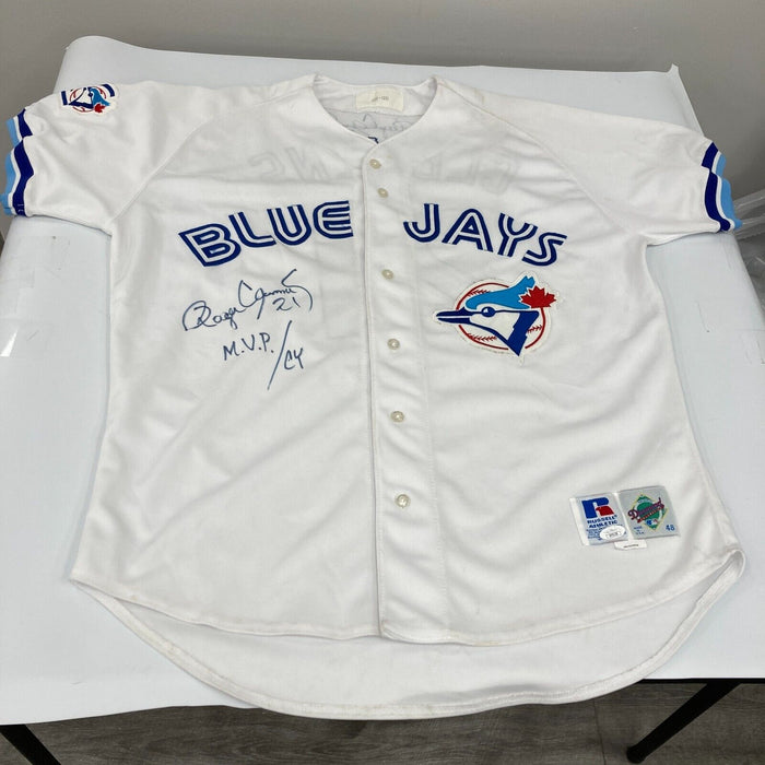 Roger Clemens Signed 1997 Toronto Blue Jays Game Used Jersey JSA COA