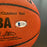 Rare Chick Hearn Single Signed Spalding Basketball Los Angeles Lakers Beckett