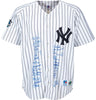 2000 New York Yankees World Series Champs Team Signed Jersey Derek Jeter PSA DNA