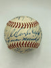 Beautiful 1967 All Star Game Team Signed Baseball Roberto Clemente 25 Sigs JSA