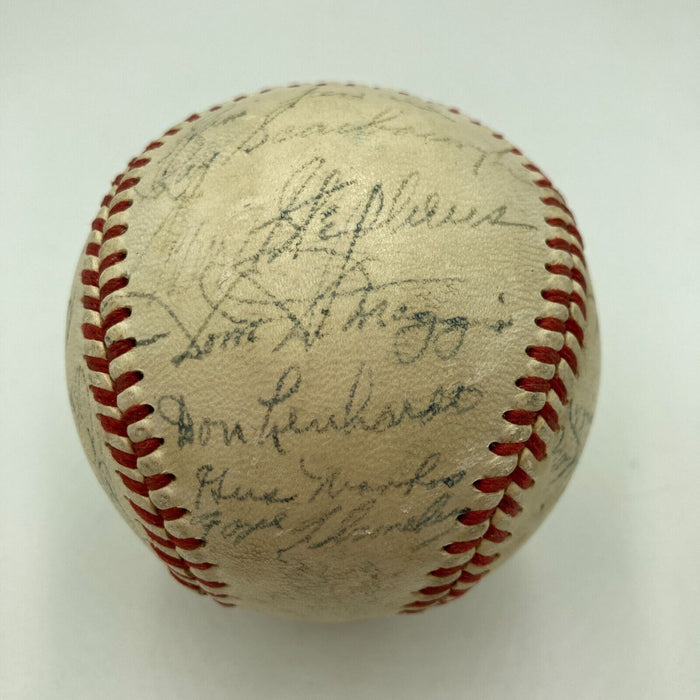 1952 Boston Red Sox Team Signed Official American League Baseball