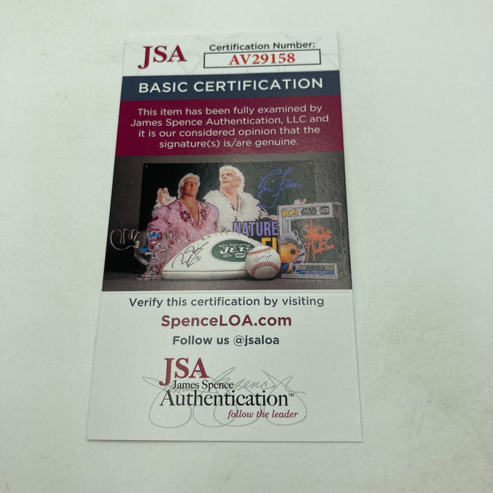 Bill Robinson Signed Baseball New York Yankees JSA COA