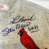 Stunning 1967 St. Louis Cardinals World Series Champs Team Signed Jersey JSA COA