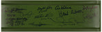 The Finest Hall Of Fame Multi Signed Wrigley Field Seatback 50 Sigs! Steiner COA