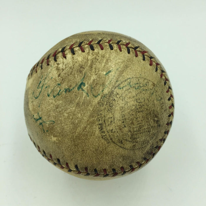 1931 Jim Bottomley Signed Game Used National League Baseball JSA COA