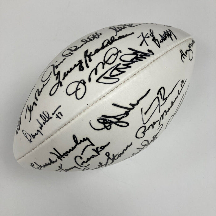 Super Bowl MVP Signed Football 21 Sigs Bart Starr Joe Montana Jerry Rice PSA DNA