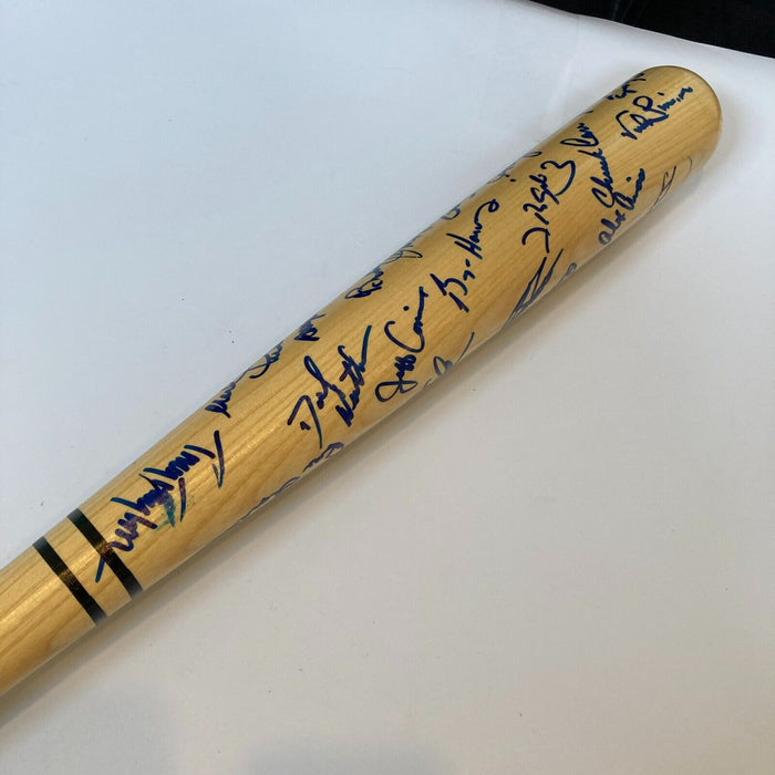 1993 Florida Marlins Inaugural First Season Team Signed Baseball Bat