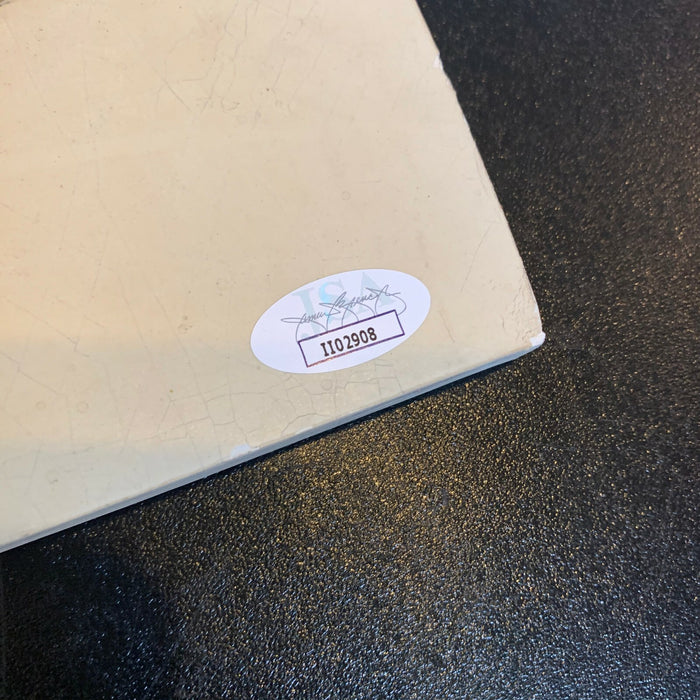 Claude Osteen Signed Inscribed 196 Wins Full Size Pitching Rubber With JSA COA