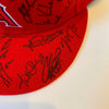 Mike Trout Derek Jeter Justin Verlander 2012 All Star Game Signed Game Hat JSA